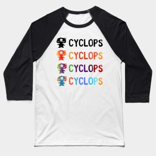 Cyclops mythological creature in color Baseball T-Shirt